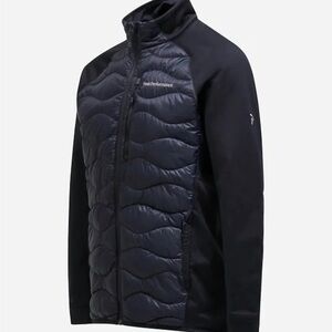 Peak Performance Men's Black Helium Down Hybrid Jacket